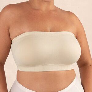 Truekind® Convertible Strapless Bandeau Bra - Chai,‎ Various Sizes NWT